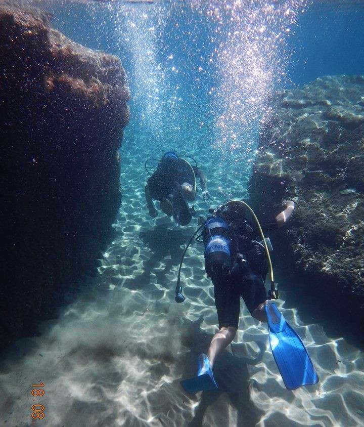 Scuba Diving on Zakynthos: Caves, Reefs and Clear Water