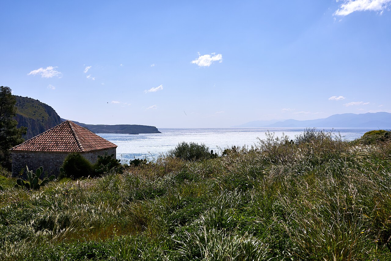 The view over the Argolic Gulf from Acronafplia in Nafplio