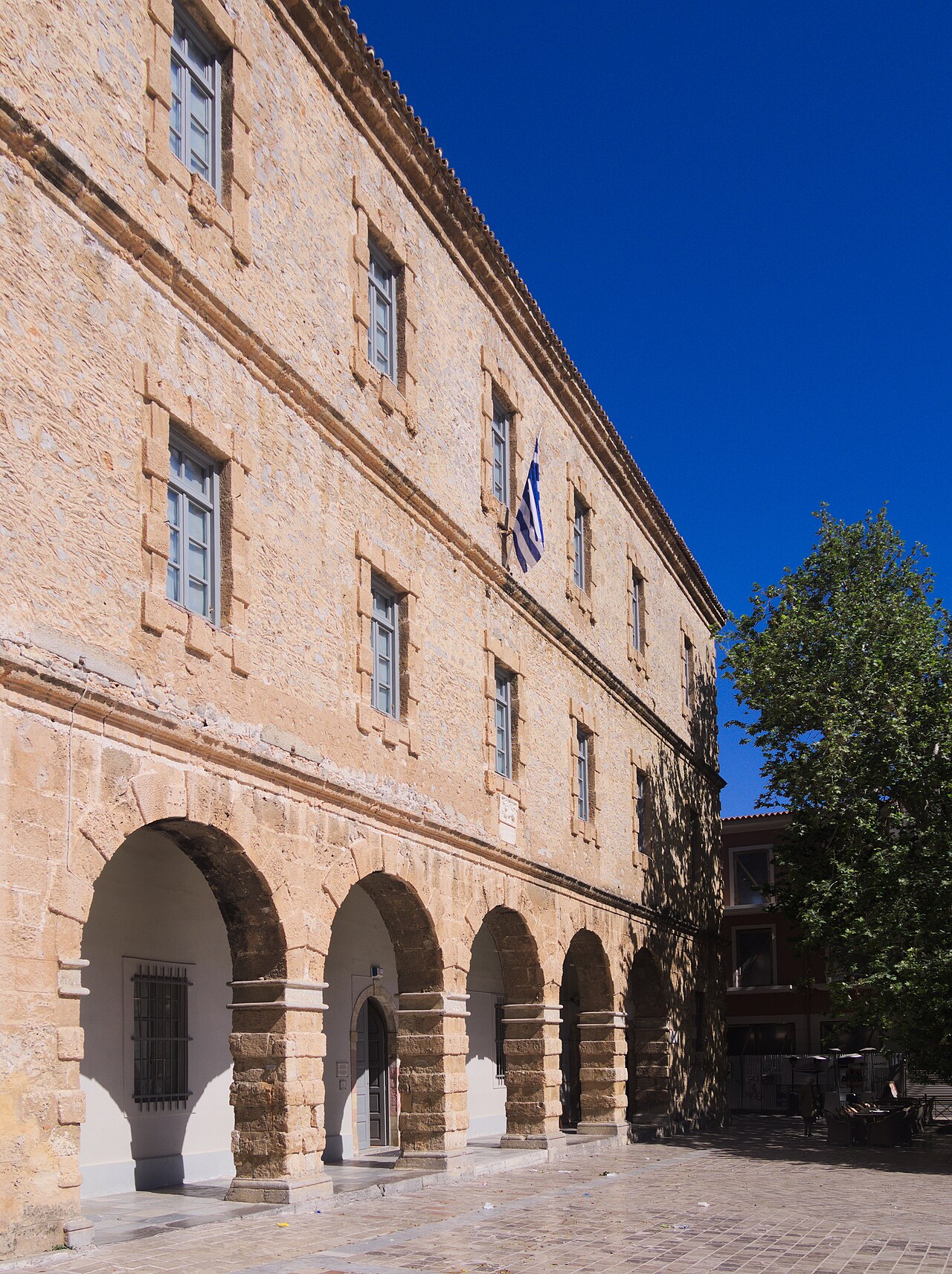 The Archaeological Museum in the Venetian barracks on Syntagma Square