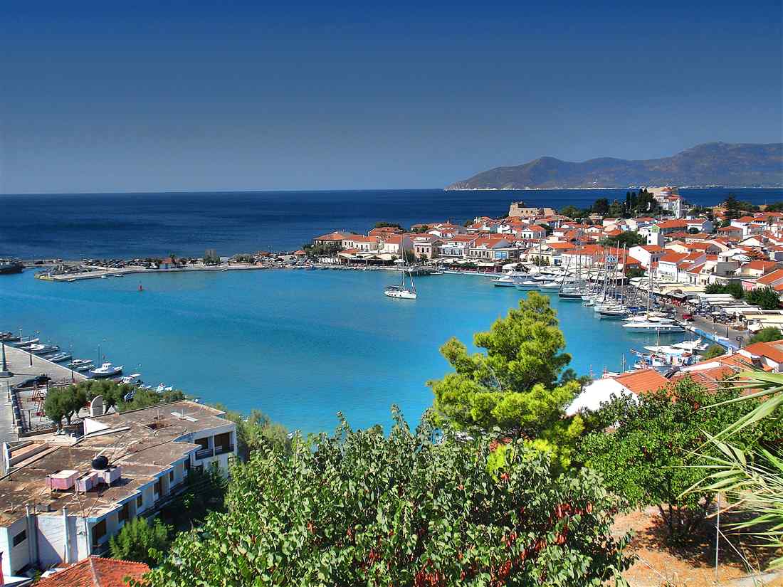 Pythagorio harbour on Samos, the Greek-island departure point for the Ephesus day trip