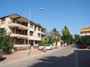 A quiet residential street in Selcuk town near Ephesus