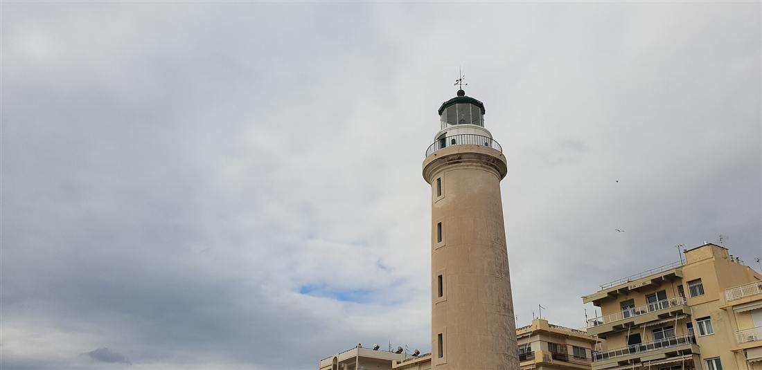 The landmark lighthouse on the seafront of Alexandroupoli in Thrace, reached by airport transfers from Alexandroupolis Airport