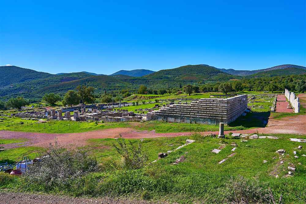 Ancient Messene tour stop at the Sanctuary of Asklepios