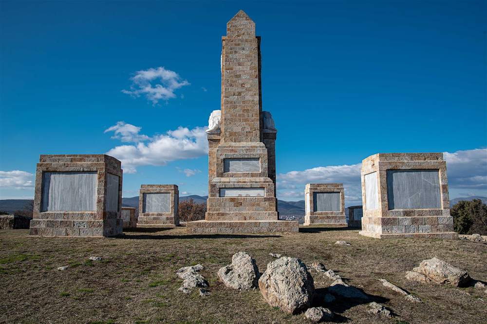 Allied war cemetery memorial near Lake Doirani, Kilkis tours