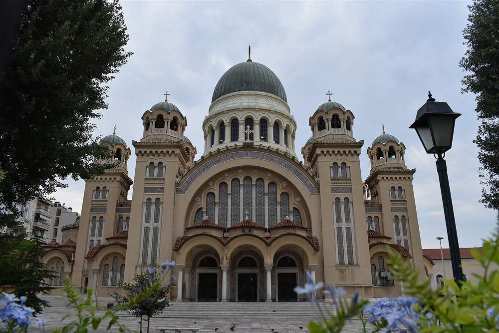 Patras city tour visit to the Saint Andrew basilica