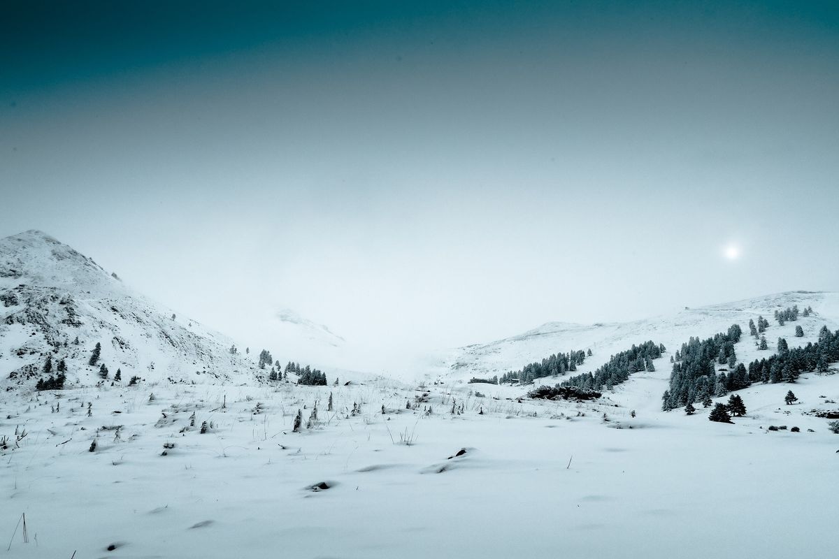 Kalavryta tours climb to the snowfields of Mount Helmos above Kalavryta in winter